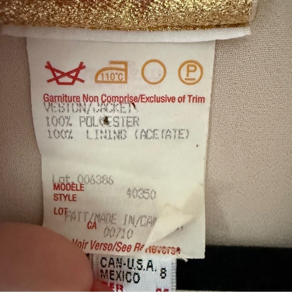 Joseph Ribkoff Open Front Blouse - Picture 6 of 10